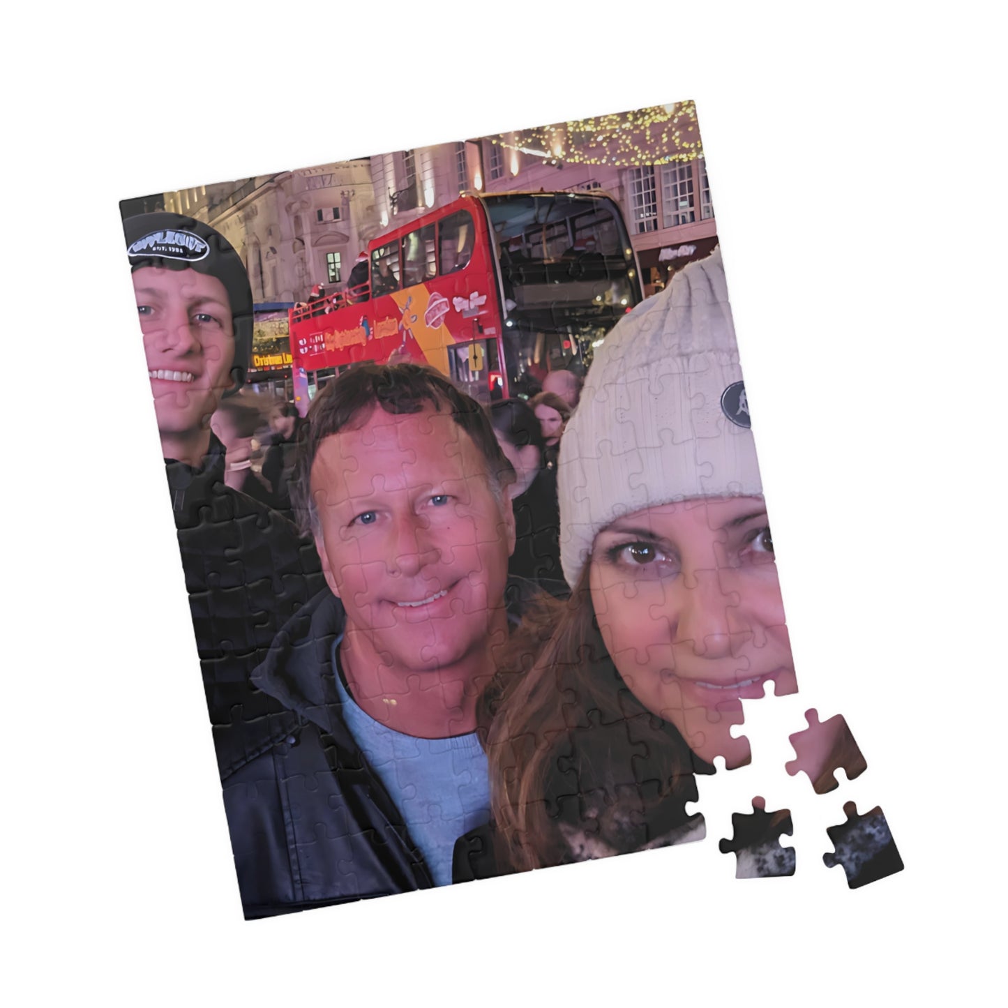 Personalized Family Photo Puzzle - 110, 252, 520, 1014 Pieces - Great for Memories and Gifts