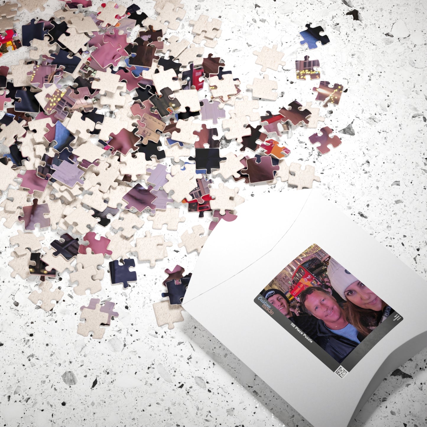 Personalized Family Photo Puzzle - 110, 252, 520, 1014 Pieces - Great for Memories and Gifts
