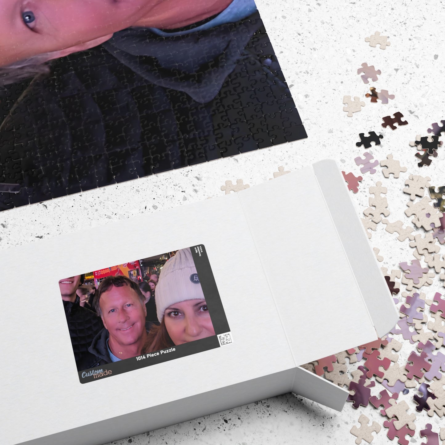 Personalized Family Photo Puzzle - 110, 252, 520, 1014 Pieces - Great for Memories and Gifts