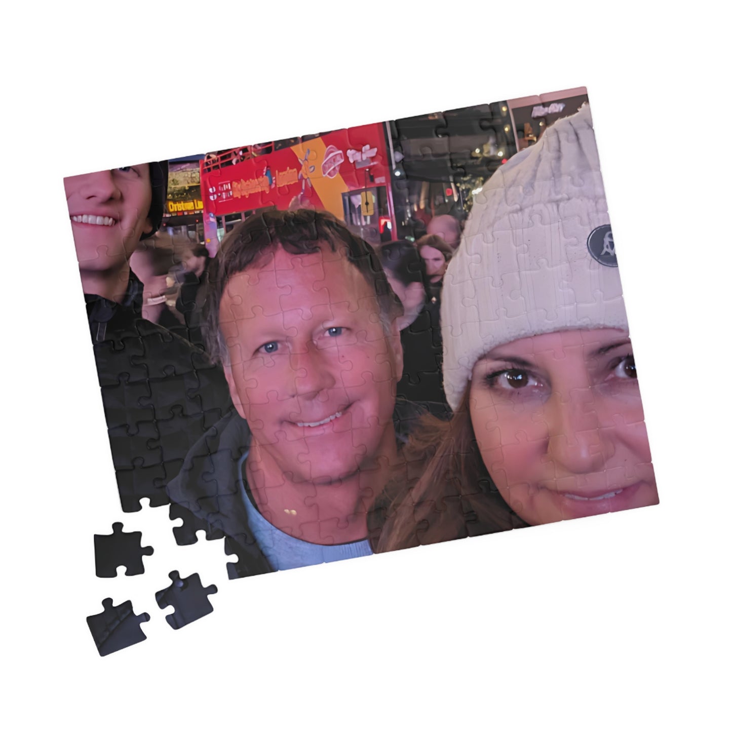 Personalized Family Photo Puzzle - 110, 252, 520, 1014 Pieces - Great for Memories and Gifts
