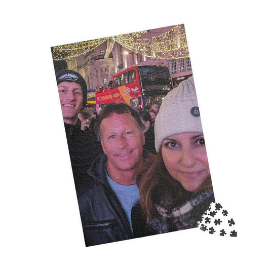 Personalized Family Photo Puzzle - 110, 252, 520, 1014 Pieces - Great for Memories and Gifts