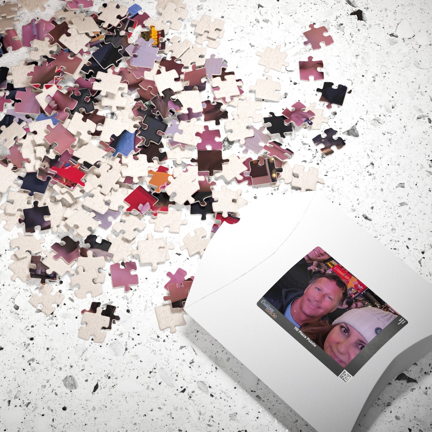 Personalized Family Photo Puzzle - 110, 252, 520, 1014 Pieces - Great for Memories and Gifts