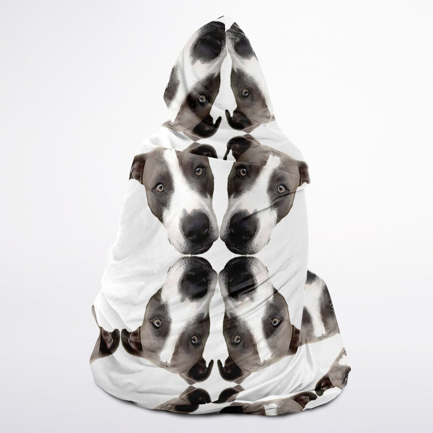 Custom Made Hooded Blanket Micro Fleece